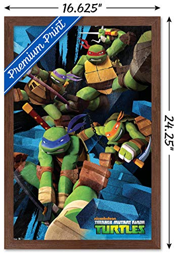 Foto 4 pulgar | Venta Internacional - Póster Mural Trends International Nickelodeon Tortugas Ninja