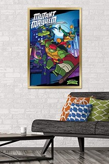 Foto 2 | Venta Internacional - Póster Mural Trends International Nickelodeon Tortugas Ninja