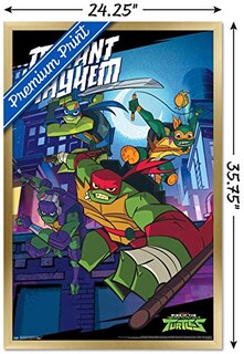 Foto 3 | Venta Internacional - Póster Mural Trends International Nickelodeon Tortugas Ninja