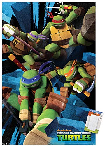 Foto 2 pulgar | Venta Internacional - Póster Mural Trends International Nickelodeon Tortugas Ninja