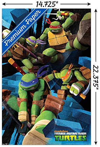 Foto 4 pulgar | Venta Internacional - Póster Mural Trends International Nickelodeon Tortugas Ninja