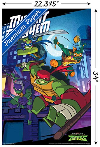 Foto 4 pulgar | Venta Internacional - Póster Mural Trends International Nickelodeon Tortugas Ninja