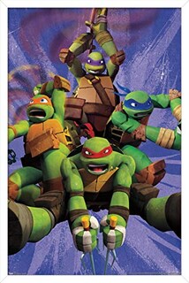 Foto 1 | Venta Internacional - Póster Mural Trends International Nickelodeon Tortugas Ninja