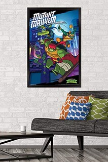 Foto 2 | Venta Internacional - Póster Enmarcado Trends International Nickelodeon