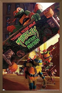Foto 1 | Venta Internacional - Póster Enmarcado Trends International Teenage Mutant Ninja Turt