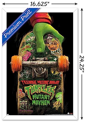 Foto 4 pulgar | Venta Internacional - Póster Enmarcado Trends International Teenage Mutant Ninja Turt