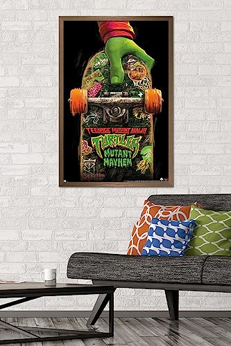 Foto 3 pulgar | Venta Internacional - Póster Enmarcado Trends International Teenage Mutant Ninja Turt