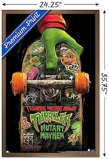 Foto 3 | Venta Internacional - Póster Enmarcado Trends International Teenage Mutant Ninja Turt