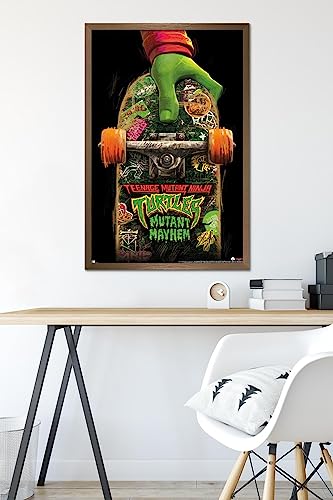 Foto 7 pulgar | Venta Internacional - Póster Enmarcado Trends International Teenage Mutant Ninja Turt