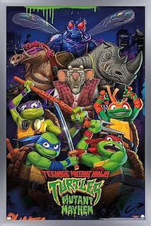 Foto 1 | Venta Internacional - Póster Enmarcado Trends International Teenage Mutant Ninja Turt