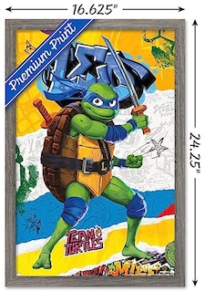 Foto 3 | Venta Internacional - Póster Enmarcado Trends International Teenage Mutant Ninja Turt