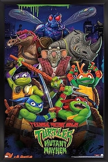 Foto 1 | Venta Internacional - Póster Enmarcado Trends International Teenage Mutant Ninja Turt