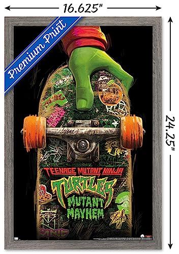 Foto 4 pulgar | Venta Internacional - Póster Enmarcado Trends International Teenage Mutant Ninja Turt