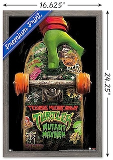 Foto 3 | Venta Internacional - Póster Enmarcado Trends International Teenage Mutant Ninja Turt