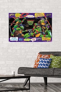 Foto 2 | Venta Internacional - Póster De Pared Trends International Teenage Mutant Ninja Turtle