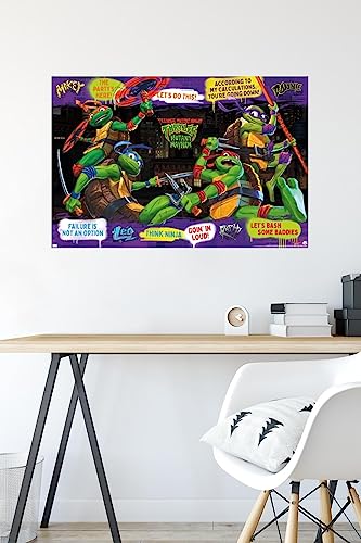 Foto 5 pulgar | Venta Internacional - Póster De Pared Trends International Teenage Mutant Ninja Turtle