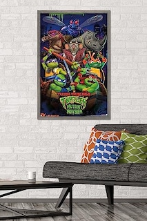 Foto 2 | Venta Internacional - Póster Enmarcado Trends International Teenage Mutant Ninja Turt