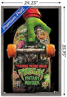 Foto 3 | Venta Internacional - Póster Enmarcado Trends International Teenage Mutant Ninja Turt