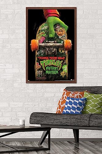 Foto 3 pulgar | Venta Internacional - Póster Enmarcado Trends International Teenage Mutant Ninja Turt