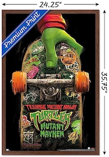 Foto 3 | Venta Internacional - Póster Enmarcado Trends International Teenage Mutant Ninja Turt
