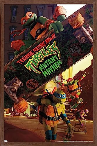 Venta Internacional - Póster Enmarcado Trends International Teenage Mutant Ninja Turt