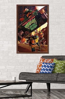 Foto 2 | Venta Internacional - Póster Enmarcado Trends International Teenage Mutant Ninja Turt