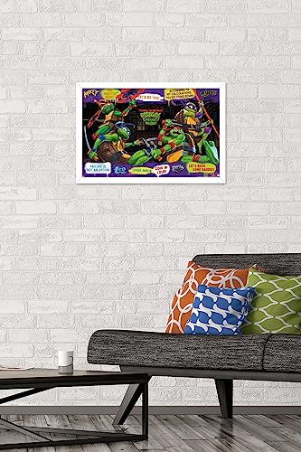 Foto 2 | Venta Internacional - Póster Enmarcado Trends International Teenage Mutant Ninja Turt