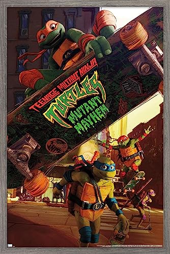 Foto 1 | Venta Internacional - Póster Enmarcado Trends International Teenage Mutant Ninja Turt