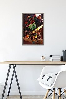 Foto 6 | Venta Internacional - Póster Enmarcado Trends International Teenage Mutant Ninja Turt