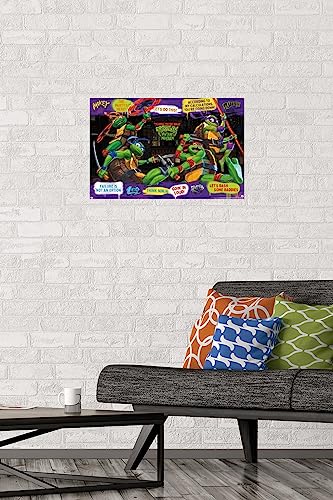 Foto 3 pulgar | Venta Internacional - Póster De Pared Trends International Teenage Mutant Ninja Turtle