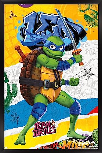 Foto 2 pulgar | Venta Internacional - Póster Enmarcado Trends International Teenage Mutant Ninja Turt