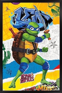 Foto 1 | Venta Internacional - Póster Enmarcado Trends International Teenage Mutant Ninja Turt