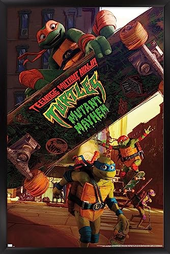 Foto 1 | Venta Internacional - Póster Enmarcado Trends International Teenage Mutant Ninja Turt