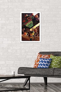 Foto 2 | Venta Internacional - Póster Enmarcado Trends International Teenage Mutant Ninja Turt