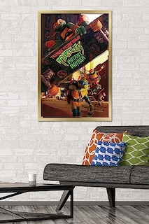 Foto 2 | Venta Internacional - Póster Enmarcado Trends International Teenage Mutant Ninja Turt