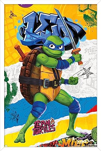 Foto 2 pulgar | Venta Internacional - Póster Enmarcado Trends International Teenage Mutant Ninja Turt