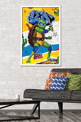 Foto 3 pulgar | Venta Internacional - Póster Enmarcado Trends International Teenage Mutant Ninja Turt