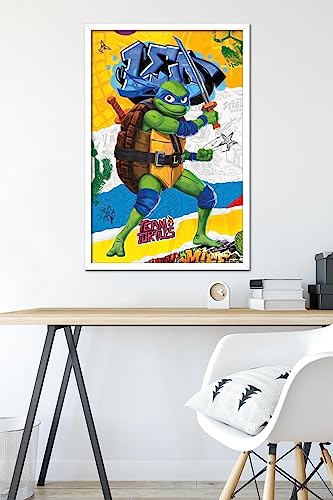 Foto 7 pulgar | Venta Internacional - Póster Enmarcado Trends International Teenage Mutant Ninja Turt