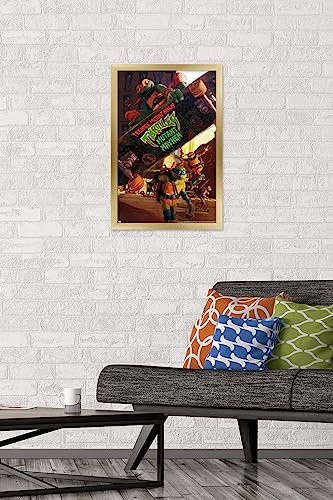 Foto 3 pulgar | Venta Internacional - Póster Enmarcado Trends International Teenage Mutant Ninja Turt