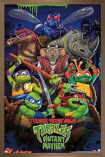 Foto 1 | Venta Internacional - Póster Enmarcado Trends International Teenage Mutant Ninja Turt