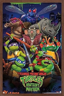 Foto 1 | Venta Internacional - Póster Enmarcado Trends International Teenage Mutant Ninja Turt