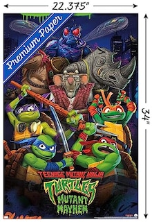 Foto 3 | Venta Internacional - Poster Trends International Teenage Mutant Ninja Turtles