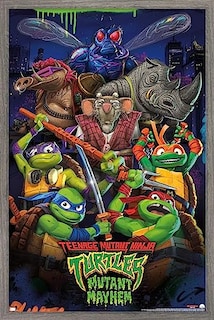 Foto 1 | Venta Internacional - Póster Enmarcado Trends International Teenage Mutant Ninja Turt