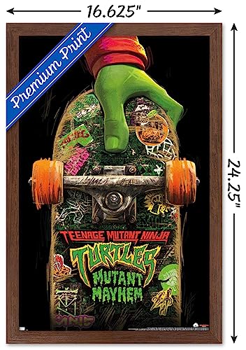 Foto 4 pulgar | Venta Internacional - Póster Enmarcado Trends International Teenage Mutant Ninja Turt