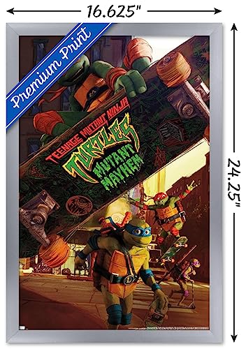 Foto 4 pulgar | Venta Internacional - Póster Enmarcado Trends International Teenage Mutant Ninja Turt