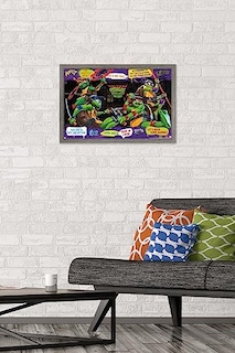 Foto 2 | Venta Internacional - Póster Enmarcado Trends International Teenage Mutant Ninja Turt