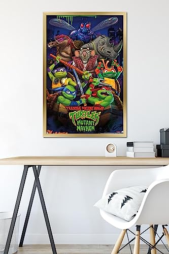 Foto 6 | Venta Internacional - Póster Enmarcado Trends International Teenage Mutant Ninja Turt