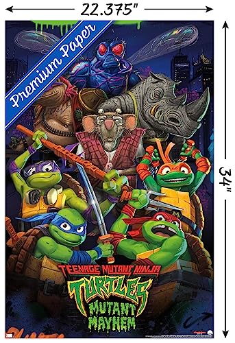 Foto 4 pulgar | Venta Internacional - Poster Trends International Teenage Mutant Ninja Turtles