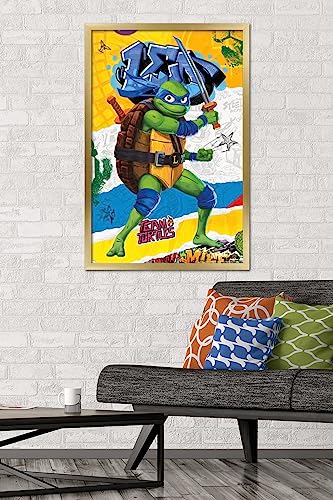 Foto 3 pulgar | Venta Internacional - Póster Enmarcado Trends International Teenage Mutant Ninja Turt