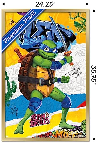 Foto 4 pulgar | Venta Internacional - Póster Enmarcado Trends International Teenage Mutant Ninja Turt